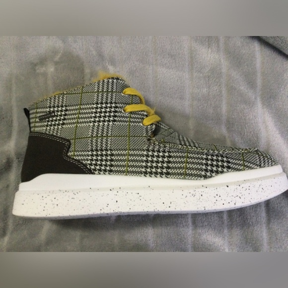 Romika Helsinki 02 Black Yellow Faux Fur Boot Sneaker EU 40 US 9 to 9.5 - Picture 10 of 16